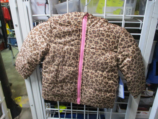 New Pulse Nova Preschool Snow Jacket Youth Size Large (7) - Leopard