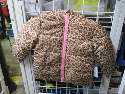 New Pulse Nova Preschool Snow Jacket Youth Size Small (4/5) - Leopard