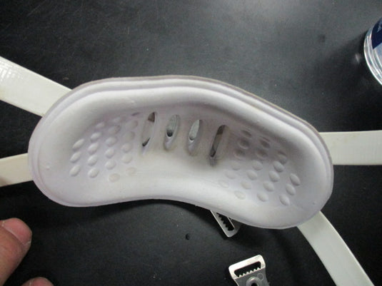 Used Schutt Football helmet Chin Strap White