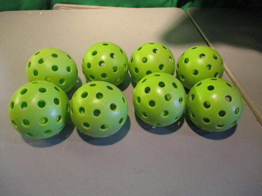 Used Used Whiffle Baseball Balls Set of 8