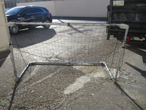 Used Lifetime 90046 Soccer Goal with Adjustable Height and Width, 7' x 5'