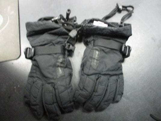 Used Dakine Snow Gloves Waterproof Youth  Size Small