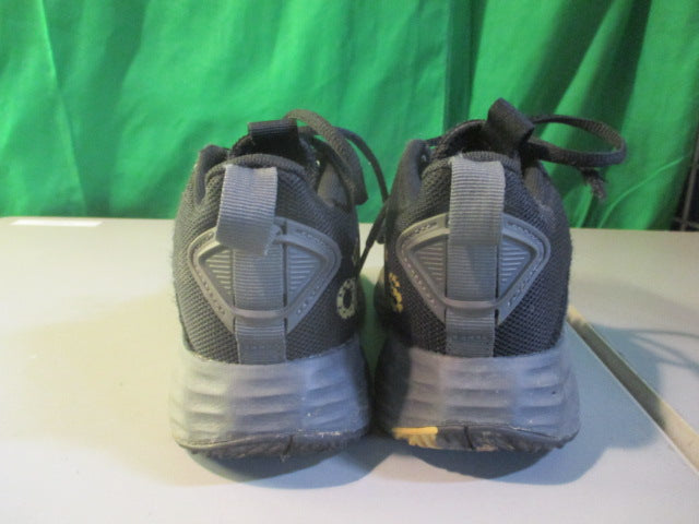 Load image into Gallery viewer, Used Adidas Own The Game Youth Black Tennis Shoes Size 1
