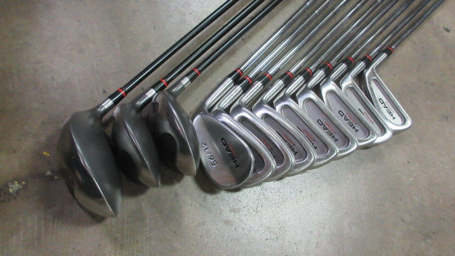 Load image into Gallery viewer, Used Head Pro12-Piece Golf Set 3-9, PW, SW, 1 Wood, 3 Wood, 5 Wood
