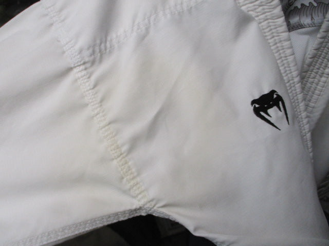 Load image into Gallery viewer, Used Venum Elite Kata White Karate Gi Jacket Size 4/170 - sweat stains
