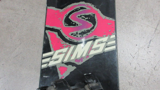 Used Vintage Sims Freestyle 161cm Carbon Snowboard