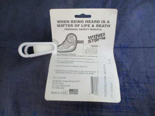 Load image into Gallery viewer, Wind Storm Safety Whistle - still in packaging
