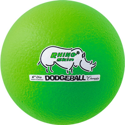 Load image into Gallery viewer, New 6&quot; Rhino Skin Low Bounce Dodgeball - Green
