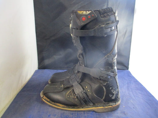 Used Fly Racing Maverik Motorcross Boots Youth Size 5 - wear