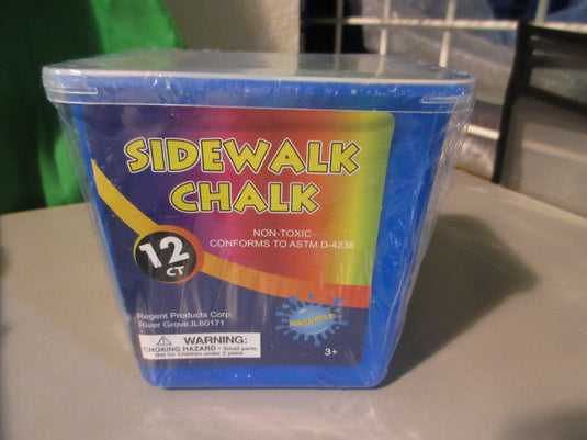 New Washable Sidewalk Chalk 12 Ct.