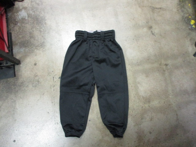 Load image into Gallery viewer, Used Wilson Black Elastic Bottom Baseball Pants Youth Medium
