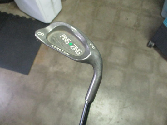 Used Ping Zing Green Dot 8 Iron (Slight Bend In Club)