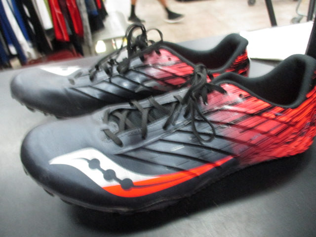 Load image into Gallery viewer, Used Saucony T&amp;F Track Spikes Size 11.5
