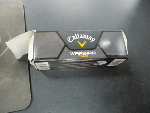 Used Callaway War Bird Golf Ball Sleeve Of 3