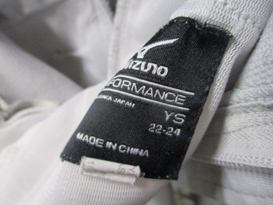 Used Mizuno Knicker Bottom Pants Youth Size Small - stains