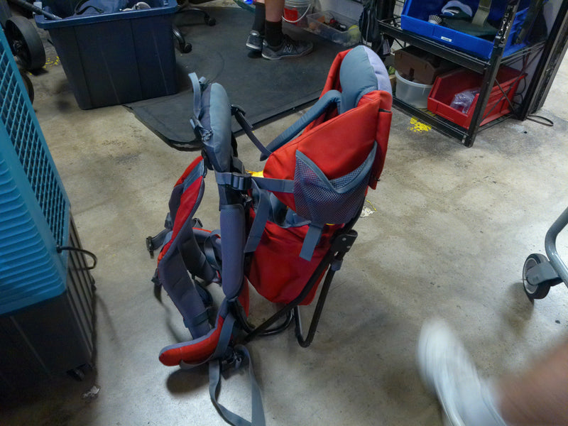 Load image into Gallery viewer, Used Deuter Kid Comfort I Baby Hiking Backpack
