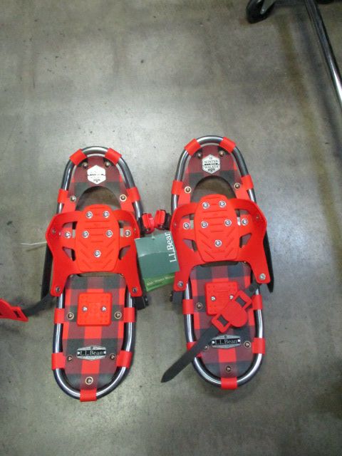 Load image into Gallery viewer, L.L. Bean Youth Winter Walker Snowshoes 16&quot; w/ Carry Bag - Like New
