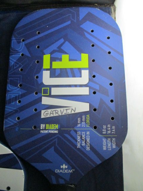 Load image into Gallery viewer, Used Diadem Vice Performance XL Pickleball Paddle - DEMO
