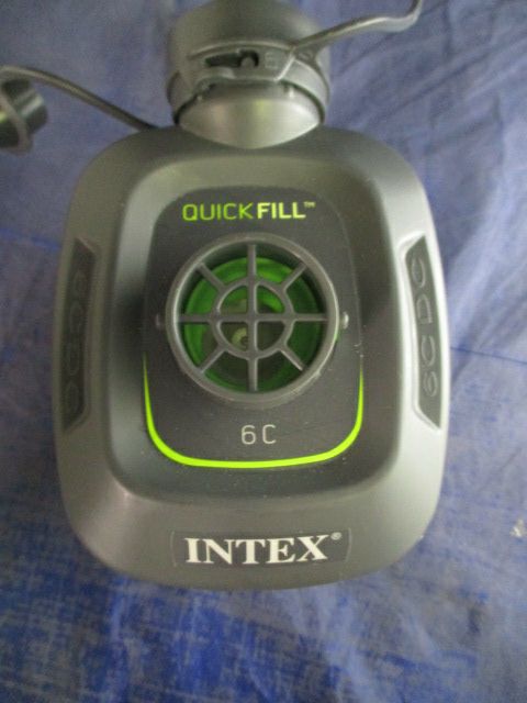 Used Intex 6 Cell Battery Quick Fill Air Pump