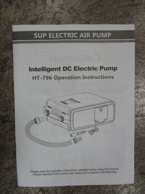 Used iRocker SUP Electric Air Inflation Pump