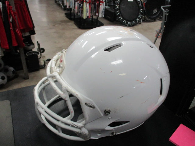 Load image into Gallery viewer, Used Riddell Victor Football Helmet Youth XL Initial Season 2014
