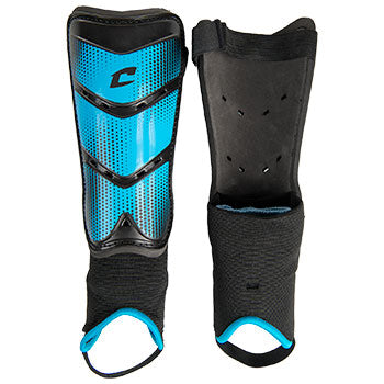 New Champro League Soccer Shin Guard Black Youth Size Small