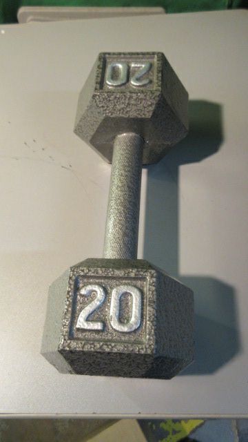 Apollo Athletics 20LB Hex Dumbbell