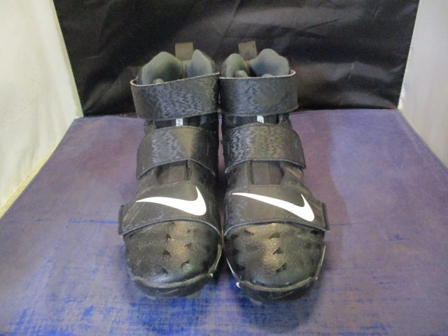 Load image into Gallery viewer, Used Nike Force Savage 2 Shark Cleats Youth Size 5.5 - wear on strap
