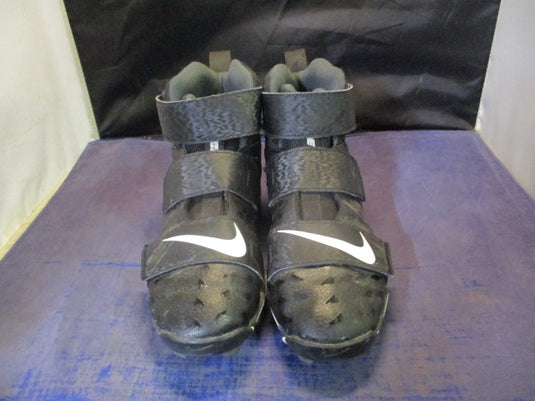 Used Nike Force Savage 2 Shark Cleats Youth Size 5.5 - wear on strap