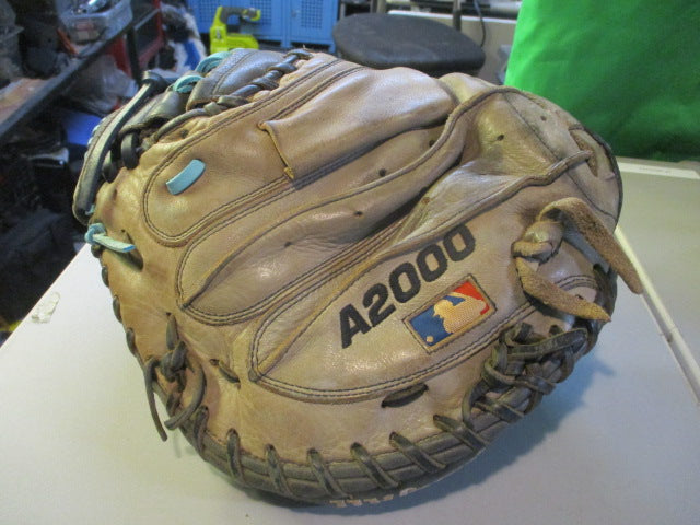 Load image into Gallery viewer, Used Wilson A2000 Pro Stock 32 1/2&quot; Catcher&#39;s Glove
