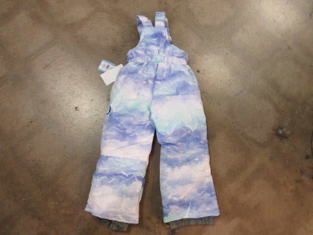 Load image into Gallery viewer, New Pulse Fashion Snow Bib Size Kids Small (4/5) - Lavender Tie Dye
