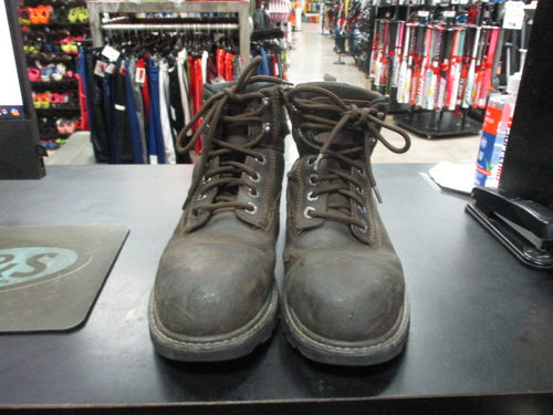 Used Wolvernie Waterproof Steel Toes Boots