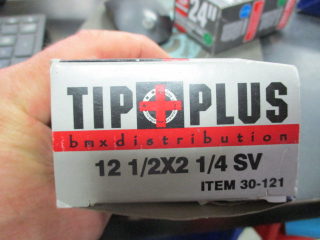 Load image into Gallery viewer, New Tip Plus 12 1/2x2 1/4 Shrader Valve Bicycle Tube
