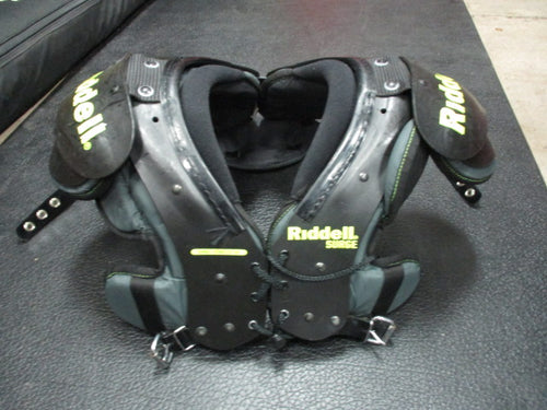 Used Riddell Shoulder Pads with Back Pad Size Large (100) 13