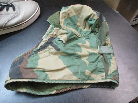 Used Camo Cold Weather Cap Size 7 1/4