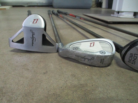 Used Jack Nicklaus Q4 Junior 5 Piece Club Set - Driver, Hybrid, Mid Iron, Putter