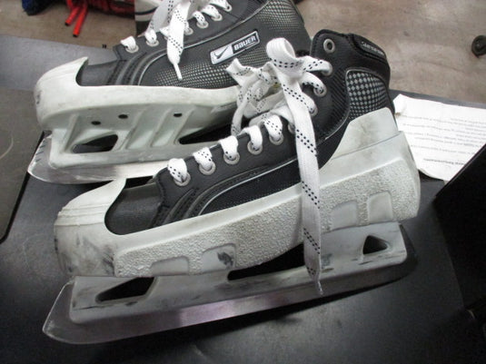 Used Nike Bauer Supreme ONE75 Hockey Goalie Skates Size 10.5 D