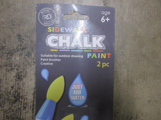 New Sidewalk Chalk Paint - Just Add Water Set of 2