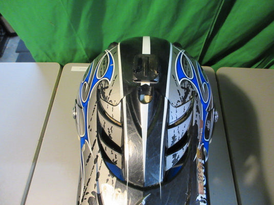 Used Scorpion Exo VX-17 Size Large Motocross Helmet - wear on helmet