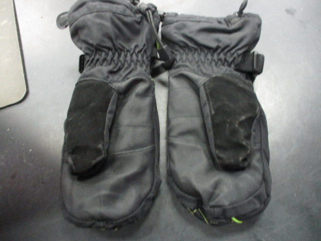 Load image into Gallery viewer, Used Spyder Mittens Black Ladies Small
