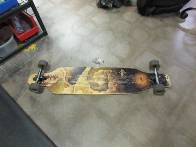 Load image into Gallery viewer, Used Dusters Deep 42&quot; Bamboo Longboard
