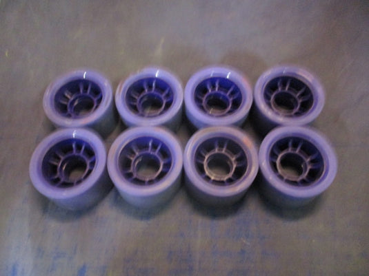 Used Purple Bont Evolve 59mm Roller Skate Wheels Set of 8