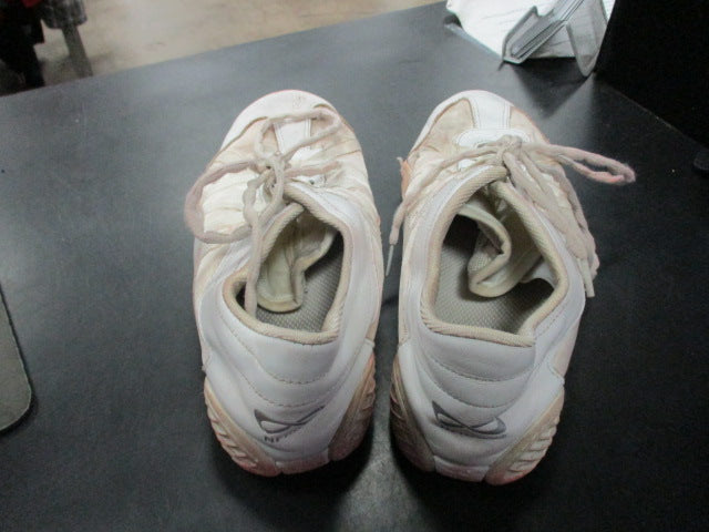 Load image into Gallery viewer, Used Nfinity Cheer Shoes Size 8.5 - Bottoms Are Red
