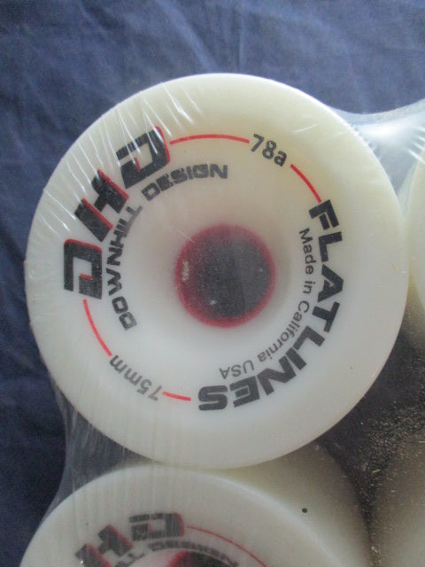 DHD ( Downhill Design) Flatline 75mm 78a Longboard Wheels