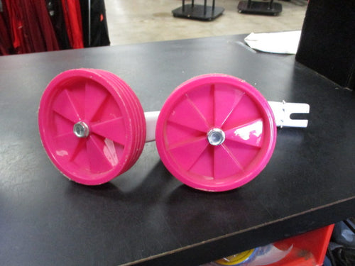 Used Pink Training Wheels