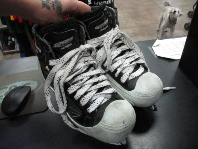 Load image into Gallery viewer, Used Bauer Supreme 7000 Hockey Goalie Skates Size 8.5D (Shoe Size 10)
