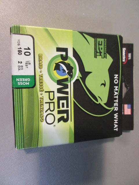 Load image into Gallery viewer, Power Pro 10 lb Test 150 Yds - Moss Green
