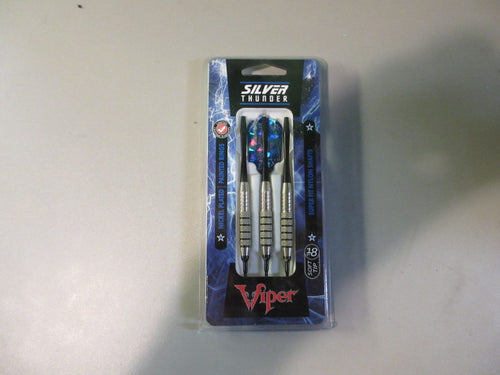 Viper Silver Thunder Darts Soft Tip Darts Nickeled Plated Painted Rings 18 Grams