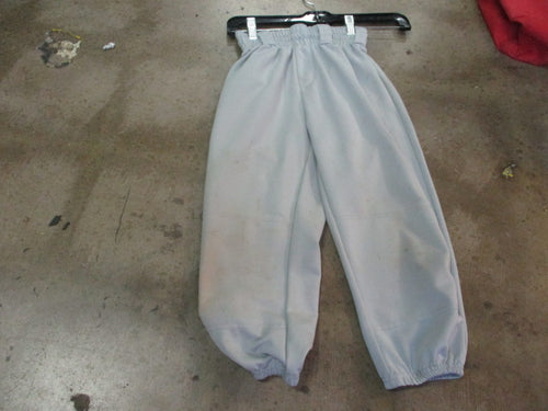 Used Wilson Grey Baseball Pants Size Youth Medium (has stains)