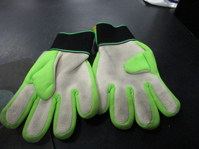 Load image into Gallery viewer, Used Jalunth Soccer Goalie Gloves Size Youth
